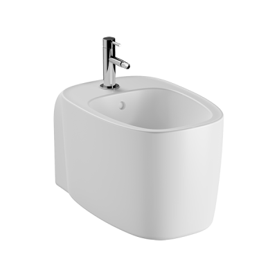 Plural подвесное биде, цвет матовый белый ..