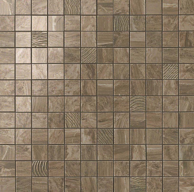 S.M. Woodstone Taupe Mosaic / S.M. Вудстоун Таупе Мозаика (30.5X30.5)