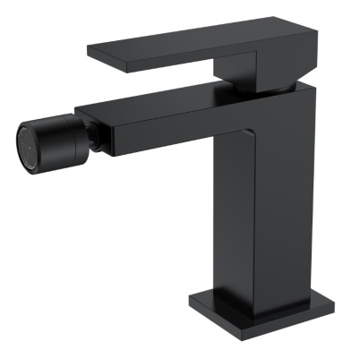 Смеситель для биде Qubic Matt Black 