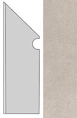 Kone Silver Battiscopa Sag.Sx (7,2x30)