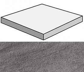 Brave Grey Scalino Angolare Sx (33x33) ..