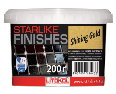 SHINING GOLD добавка ярко-золотого цвета, 200 g. ..