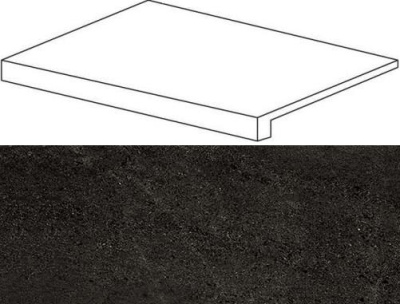 W. Dark Scalino Frontale  Lap/В. Дарк Ступень Лаппато 33х60 (33X60) .. W. Dark Scalino Frontale  Lap/В. Дарк Ступень Лаппато 33х60 (33X60) ..
