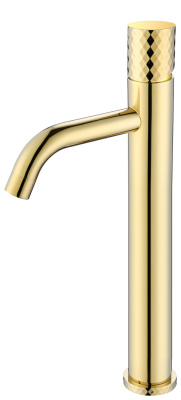 Смеситель STICK для умыв. выс. GOLD DIAMOND GOLD 