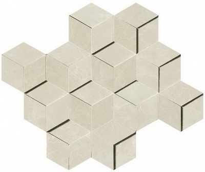 Marvel Imperial White Mosaico 3D (30,5x26,4) .. Marvel Imperial White Mosaico 3D (30,5x26,4) ..