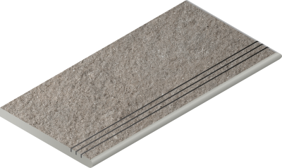 ГРЭЙ СТУПЕНЬ ЗАКРУГ.ГРИП 30X60 ПР ..