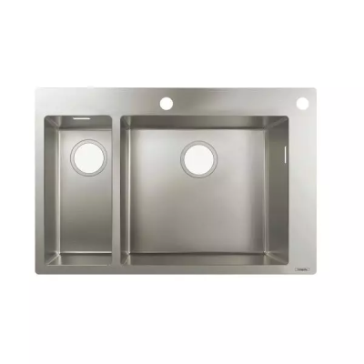 S712-F655 встр-я мойка 180 x 450,с 2 от.