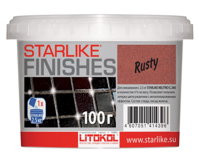 RUSTY добавка стального цвета, 100 g. .. RUSTY добавка стального цвета, 100 g. ..