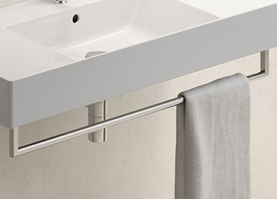 Металлический полотенцедержатель, хромированный ..