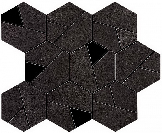 Boost Tarmac Mosaico Hex Black ..