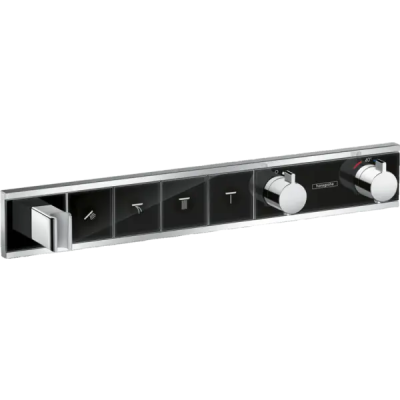 HG RainSelect с 4 кнопками,СМ, черн./хр. .. HG RainSelect с 4 кнопками,СМ, черн./хр. ..