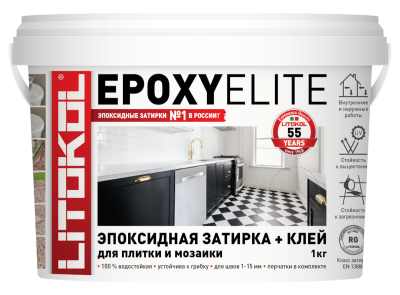 EpoxyElite E.02 Молочный  (ведро 1 кг) ..