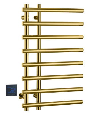 Полотенцесушитель электрический круглый сухой GOLD	