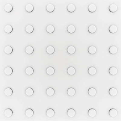 GT White Stop (30X30 )