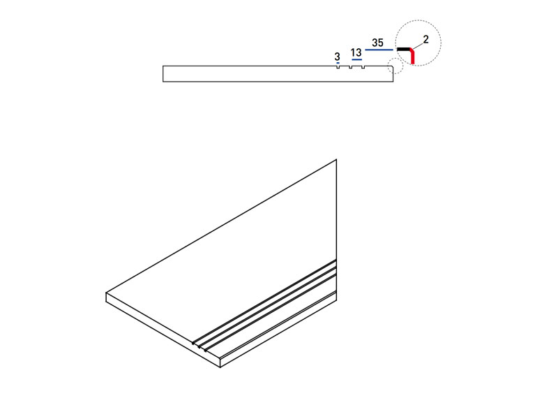 Карбон Бортик  Грип Пр (30X60 Грип) ..