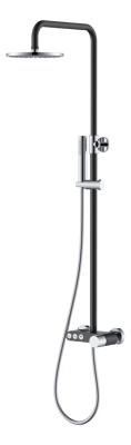 Стойка для душа STICK BLACK DIAMOND CHROME 
