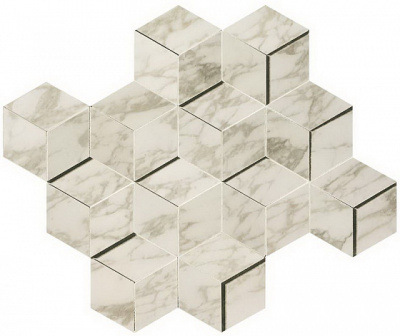 Marvel Royal Calacatta Mosaico 3D (30,5x26,4)
