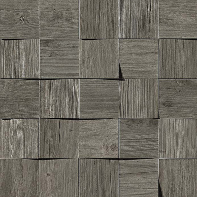 Axi Grey Timber Mosaico 3D