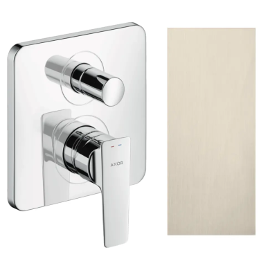 AX Citterio E смесит. д/ ванны,однорыч. BN .. AX Citterio E смесит. д/ ванны,однорыч. BN ..