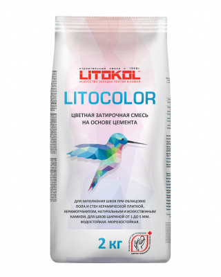 LITOCOLOR L.14 Антрацит (алюм.мешок  2 кг) ..