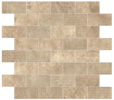 Aix Beige Minibrick Tumbled