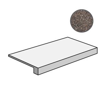 Dolmen Pro Rosso Scalino 75 (37.5X75 Мат.) ..