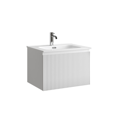 Тумба подвесная SANCOS Snob R 590х445х406, c одним ящиком оснащенным доводчиками, Bianco , арт. SNR1