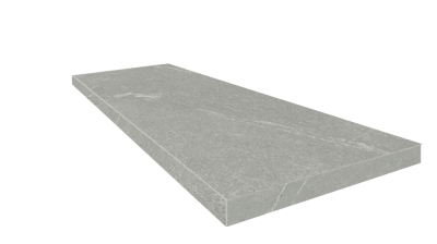 ЛУГАНО СИЛЬВЕР СТУП.90 УГЛ.ПР (33x90 )