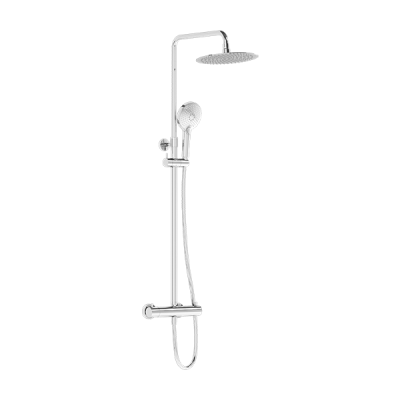Душевая колонна AquaHeat Bliss 250, цвет хром
