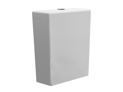 PURA бачок цельный к унитазу 8817 - глазурь белая глянцевая - подача сзади и намечены отверстия сбок ..