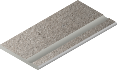 ГРЭЙ БОРТ.30X60 С ВЫЕМКОЙ ЗАКРУГЛЁН ..