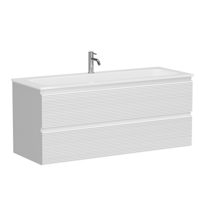Тумба подвесная SANCOS Folk 1195х445х500, Bianco