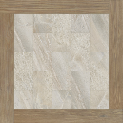 Манетик Уайт Вставка Рут (60X60 Нат.) ..