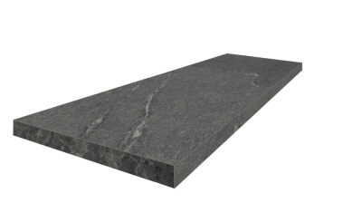 ЛУГАНО ГРАФИТ СТУП.90 УГЛ.ЛЕВ (33x90 ) ..