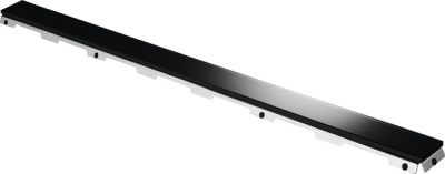Стеклянная панель TECEdrainline, 1000 мм, черная