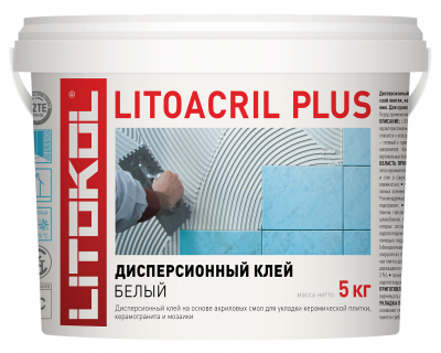LITOACRIL PLUS клеевая смесь 5kg box ..