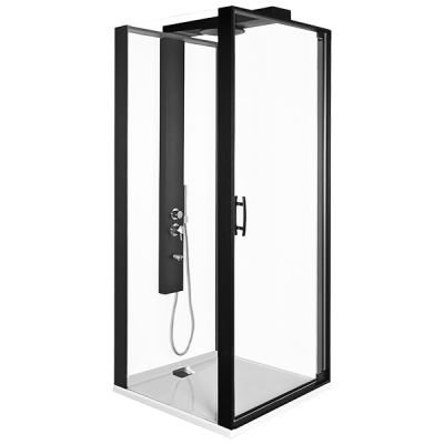 Душевая кабина Zest 90*90 см угловая, левосторонняя .. Душевая кабина Zest 90*90 см угловая, левосторонняя ..