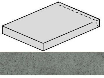 Грэй Х2 Ступень  Угл.лев (33X60 Нат.) ..