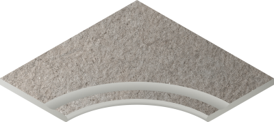 ГРЭЙ БОРT.60X60 С ВЫЕМ.УГЛ.ЗАКР.30 ..