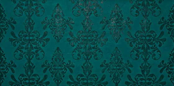 Декор Ewall Petroleum Green Damask 40x80 ..