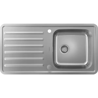 HG S4113-F400 Вст. мойка 400/400 с кр. ..
