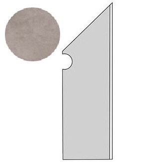 Dwell Gray Battiscopa Sag. Dx (7,2x30) ..