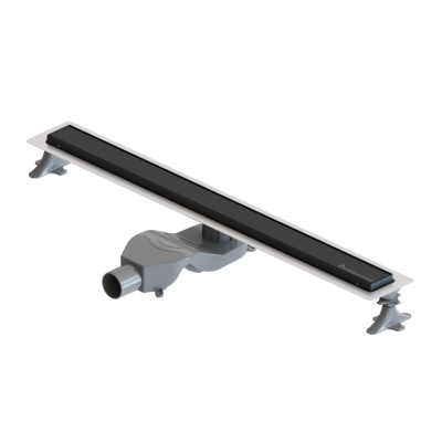 Душевой лоток Premium Linear 60см, нерж.сталь ЧЕРНЫЙ DP 060 55 00 S11