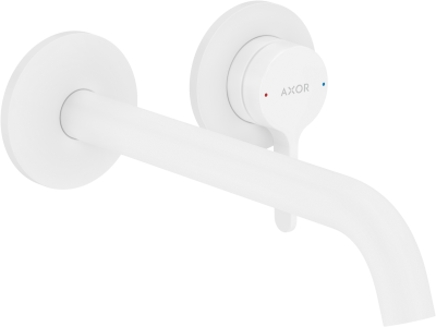 AX One Смес/раков настен., излив 220 мм, бе ..