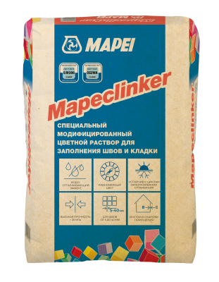 MAPECLINKER , ТМ MAPEI, цвет №132 Бежевый 2000, (25кг), (Россия), Смесь сухая затирочная класс CG2WA
