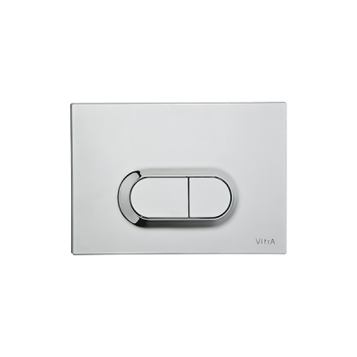 Клавиша смыва Loop O нержавеющая сталь, цвет матовый хром ..