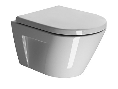KUBE'X 50x36/F унитаз подвесной - смыв безободковый водоворотный Swirlflush - глазурь белая глянцева .. KUBE'X 50x36/F унитаз подвесной - смыв безободковый водоворотный Swirlflush - глазурь белая глянцева ..