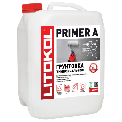 PRIMER A грунтовка 5kg can (Россия) ..
