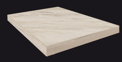 Портофино Белый Ступень 45 Угловая Правая (33X45 Нат.) ..