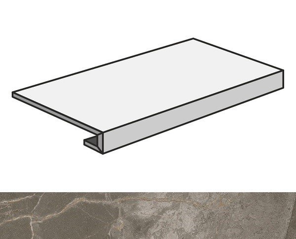 Allure Grey Beauty Scalino Frontale /Аллюр Грей Бьюти Ступень Фронтальная  (33X120) ..